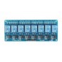 MODULO 8 RELES OPTOACOPLADOS 5V BORNERA ARDUINO 10A 4190A