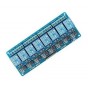 MODULO 8 RELES OPTOACOPLADOS 5V BORNERA ARDUINO 10A 4190A