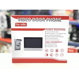 PORTERO VISOR ELECTRICO PANTALLA 7 PULGADAS CON CAMARA VIDEO DOOR PHONE JK-X70R SEISA