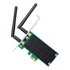 PLACA WIFI RED PCI-EXPRESS TP LINK ARCHER AC1200 DUAL BAND DOS ANTENAS