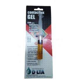 Limpiador Gel Contaflux Jeringa 10Cc Delta