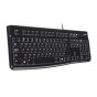 TECLADO LOGITECH K120 CON CABLE BLACK ESPAOL