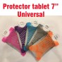 Protector universal tablet 7" stylish case varios colores