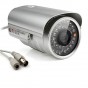 CAMARA DE SEGURIDAD DIGITAL VIDEO CAMERA INFLAROJA DIA Y NOCHE CON LEDS A-723L 600TVL NTSC 12V