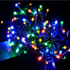 Luces Navidad Led Por 100 Multicolor