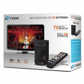 Sintonizadora De Tv Externa Noga Full Hd Parlante Ngs-323