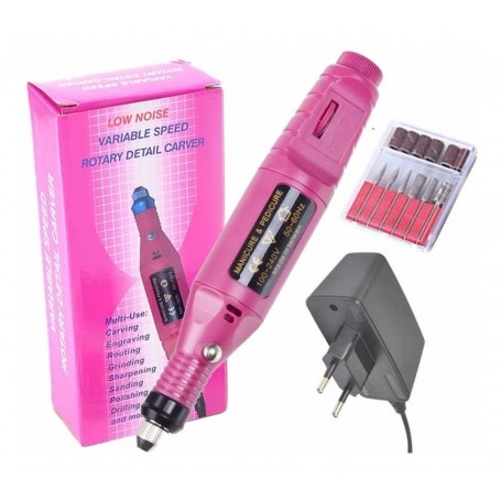 TORNO DE UÑAS PARA MANICURA PEDICURA VELOCIDAD VARIABLE CH-18-6031 3000RPM 2000RPM