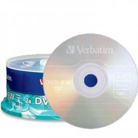 Dvd Virgen Verbatim -Rw Regrabable 2X