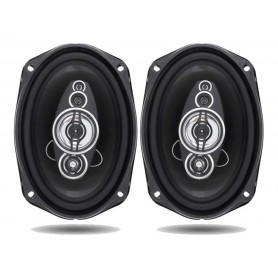 Parlantes Para Auto Pcinener 6X9 800W 3 Vias Tweeter F30 Ts-6972 16X24Cm