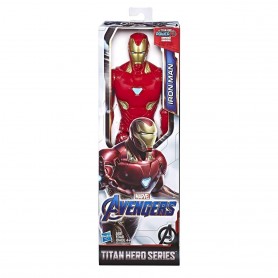 FIGURA AVENGERS IRON MAN MARVEL 30CM ORIGINAL TITAN HERO SERIES HASBRO