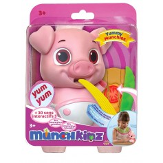 MASCOTA INTERACTIVA CHANCHITO MUNCHKINZ 30 SONIDOS INTERACTIVOS AMA COMER DELICIOSAS COMIDAS