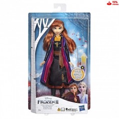 Muneca Anna Frozen Ii Aventura De Otono Original Hasbro Disney Pixar Con Luz