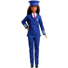 MUNECA BARBIE PROFESIONES PILOTO 60 ANIVERSARIO MATTEL