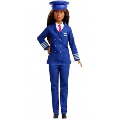 MUNECA BARBIE PROFESIONES PILOTO 60 ANIVERSARIO MATTEL