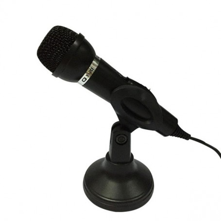 MICROFONO PARA PC T-20 CON CABLE Y BASE MULTIMEDIA MICROPHONE DINAX