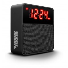 RADIO RELOJ DESPERTADOR CON PARLANTE 3W BLUETOOTH CHRONOS NOVIK