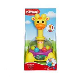 Figura Playskool Jirafa Trompo Didactico Gira Bolitas