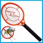 RAQUETA PALETA RECARGABLE MATA MOSQUITOS MOSCAS DESCARGA ELECTRICA