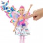 MUNECA BARBIE DREAMTOPIA CON ALAS INTERCAMBIABLES SNAP PULL FLY