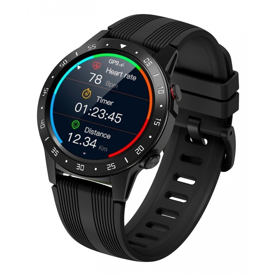 Smartwatch M5 Sports Watch Gps Monitor De Sueño Presion Ritmo Cardiaco  Llamadas Alarma Estadisticas Barometro Android Ios