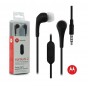 AURICULAR IN EAR MOTOROLA MANOS LIBRES EARBUDS 2 3.5MM NEGRO