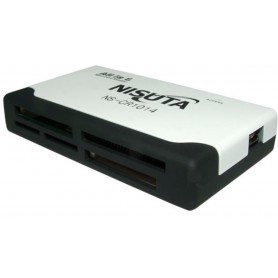 LECTOGRABADOR DE MEMORIA NISUTA 22 EN 1 NS-CR1014 SD/CF/MS/XD/M