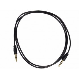 Cable De Audio Miniplug A Miniplug Auxiliar De 4 Secciones 2mts Nisuta Ns-Cau35s142