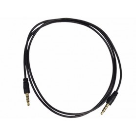 CABLE DE AUDIO MINIPLUG A MINIPLUG AUXILIAR DE 4 SECCIONES 2M NISUTA