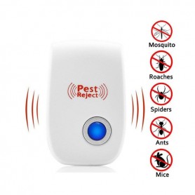 Repelente Ultrasonico De Insectos Y Roedores Ultrasonic Pest Repeller