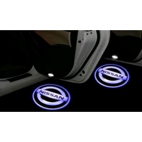 Proyector De Logo Para Auto Nissan Se Coloca En Puerta X2