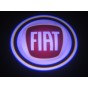 PROYECTOR DE LOGO PARA AUTO FIAT SE COLOCA EN PUERTA X2