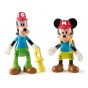 FIGURAS MICKEY & GOOFY OUTDOOR ADVERTURE 2 MUNECOS ORIGINALES