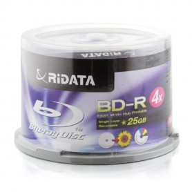 DVD VIRGEN BLURAY RIDATA PRINTABLE POR UNIDAD 25GB 4X