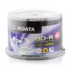 Dvd Virgen Bluray Ridata Printable 25Gb 4X