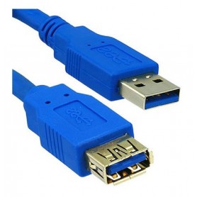 CABLE ALARGUE USB 3.0 A USB 3.0A EXTENSOR 3 METROS