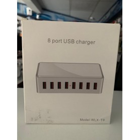 Cargador Usb 8 Puertos Carga Rapida Wlx-T9 40W Charging