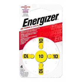 Pila De Audiologia Energizer Az10 Dpa4 1.4V 0% Mercurio (Unidad)