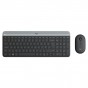 COMBO TECLADO + MOUSE LOGITECH MK470 SLIM BLACK