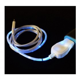 CABLE USB NOGA LIGHTNING PARA IPHONE CON LUZ LED