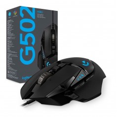 Mouse Gamer Logitech G502 Gaming Hero 11 Botones Play Advanced Hasta 16000Dpi