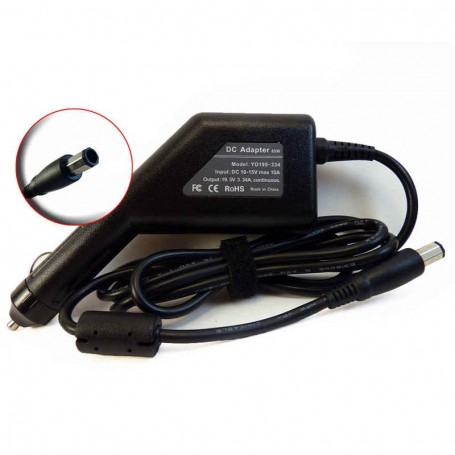 Cargador Notebook Dell 65W 19.5V 3.34A 65W Octogonal Para Auto