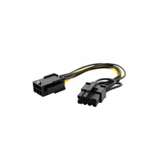 Cable Power Adaptador 8 Pines A 6 Pines Pci-E Placas Vga Nisuta Nsad86