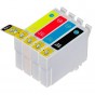 Combo Cartuchos Epson Alt T1331 T1332 T1333 T1334 Stylus Tx235W Tx420W Tx430W Stylus Office Tx320F Negro Cyan Magenta Amarillo