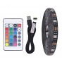 TIRA DE LED RGB PARA TV 2MTS USB CON CONTROL REMOTO