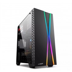 GABINETE PC GAMER SENTEY X10 RGB ACRILICO GAMING USB 3.0 SIN FUENTE