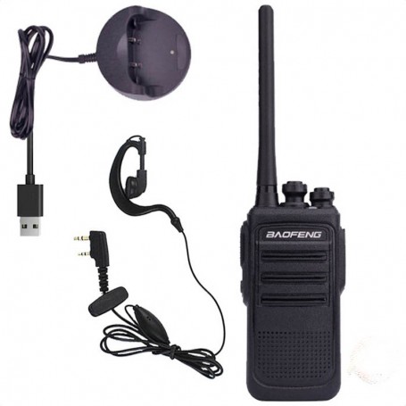 HANDY BAOFENG WALKIE TALKIE MINI SLIM BF-V3 N8 BFN8BLK5W UHF 5W 16 CANALES