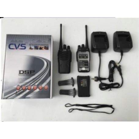 HANDY X2 CVS WALKIE UHF - 16 CANALES 2 UNIDADES COMBO 2KM CALIDAD RADIO WALKIE TALKIES