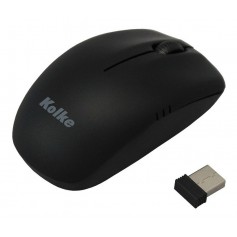 MOUSE KOLKE INALAMBRICO ERGONOMICO 1100 DPI KEM-365 NEGRO