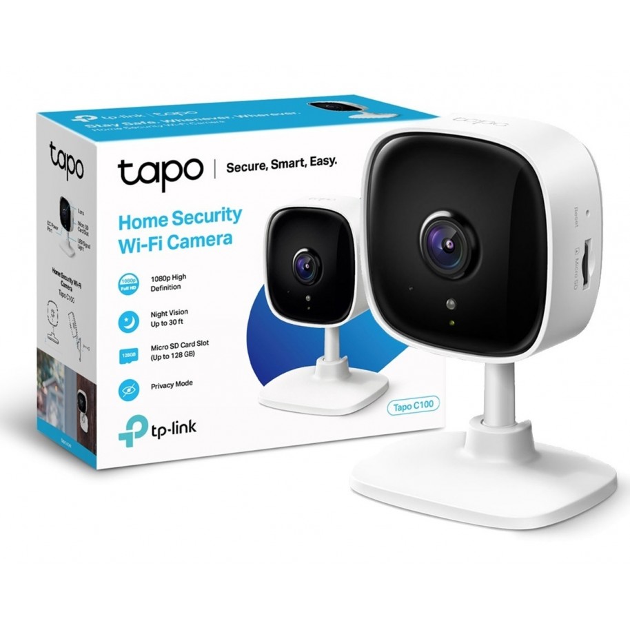 Camara Vigilancia TP-LINK TAPO C200 + Memoria Micro SD FULL HD TP-Link Tapo  C200 V1