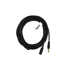 Cable Audio Miniplug Alargue 3.5Mm Stereo Macho A Hembra De 5 Mts Extensor Nscau355Al